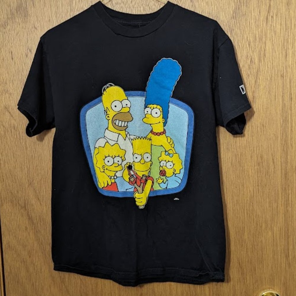 Vintage The Simpsons Cartoon T Shirt 1989 Family Portrait Size M NEFF 20th Centu